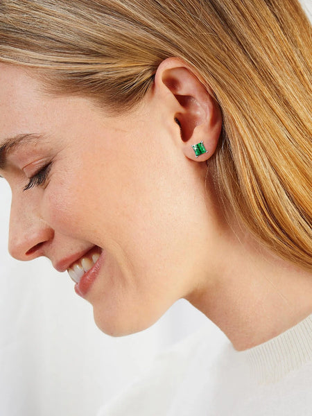 Elegant Women'S 925 Sterling Silver Stud Earrings with Sparkling Zirconia - Hypoallergenic, Screw-Back Design for Everyday & Special Occasions