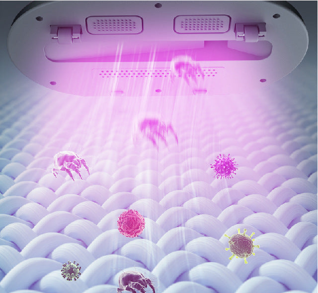 Powerful Electric UV Mite Remover - Wireless Mini Vacuum Cleaner for Mattresses, Sofas, and Pillows