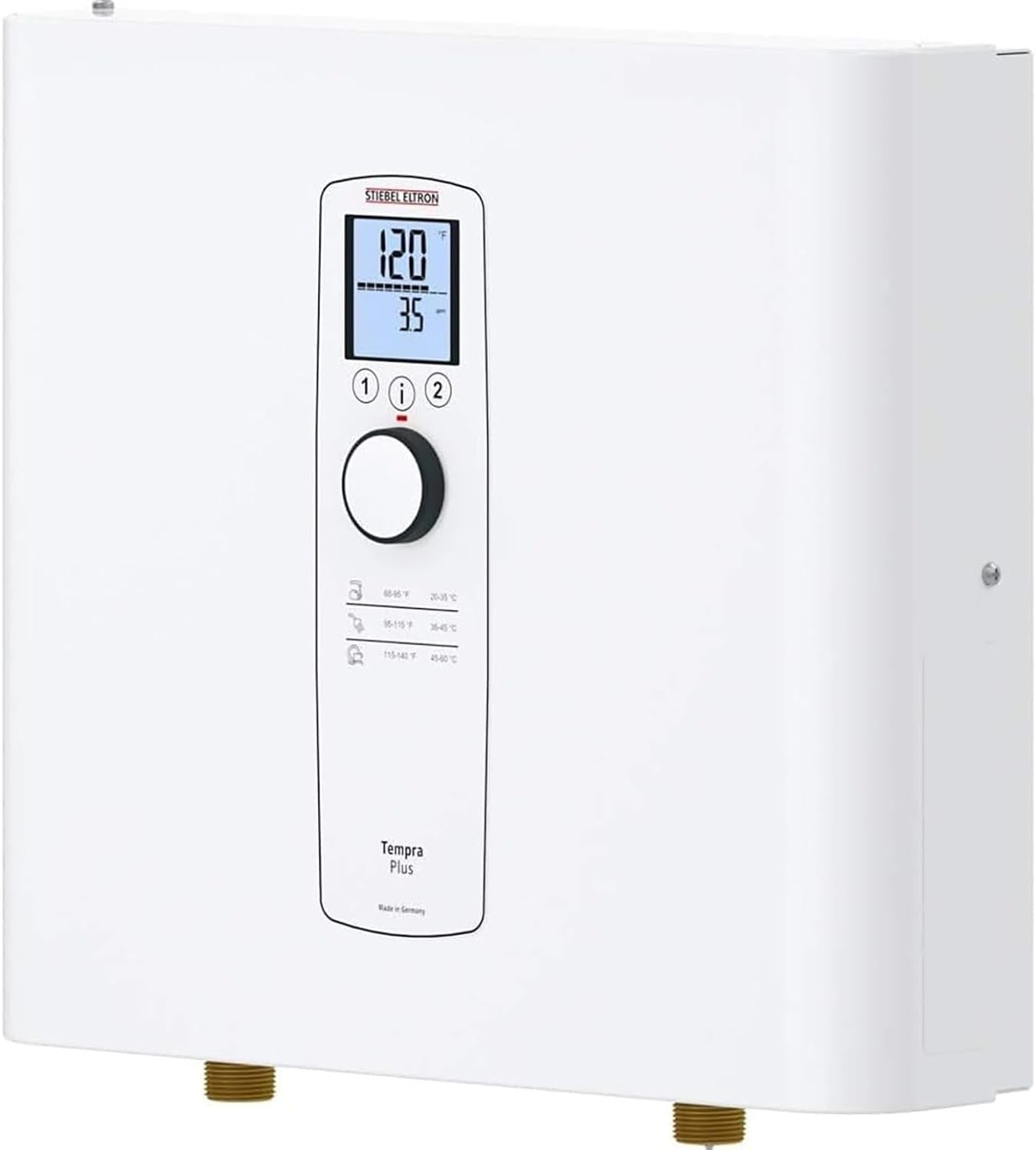 Tankless Water Heater – Tempra 20 plus – Electric, on Demand Hot Water, Eco, White