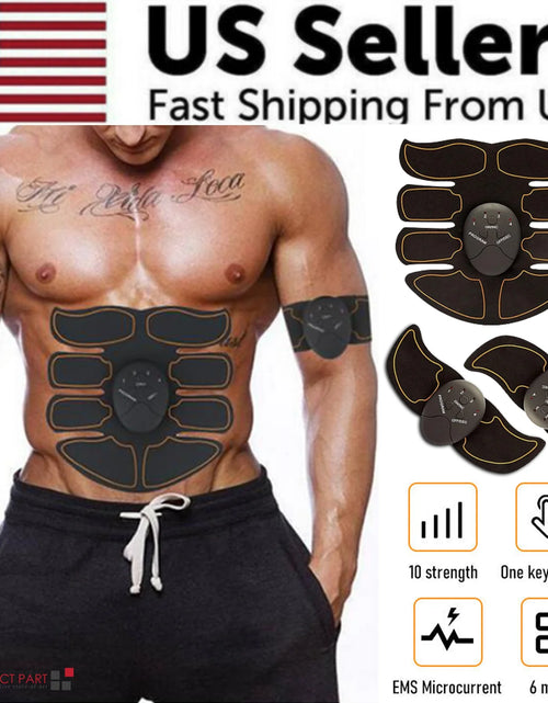 Load image into Gallery viewer, Transform Your Core with the EMS Abdominal Muscle Toning Trainer - Ultimate Fitness Solution for Home and Gym
