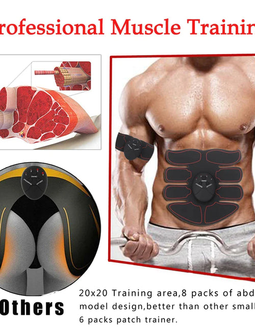 Load image into Gallery viewer, Transform Your Core with the EMS Abdominal Muscle Toning Trainer - Ultimate Fitness Solution for Home and Gym
