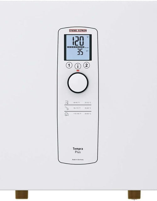 Load image into Gallery viewer, Tankless Water Heater – Tempra 20 plus – Electric, on Demand Hot Water, Eco, White
