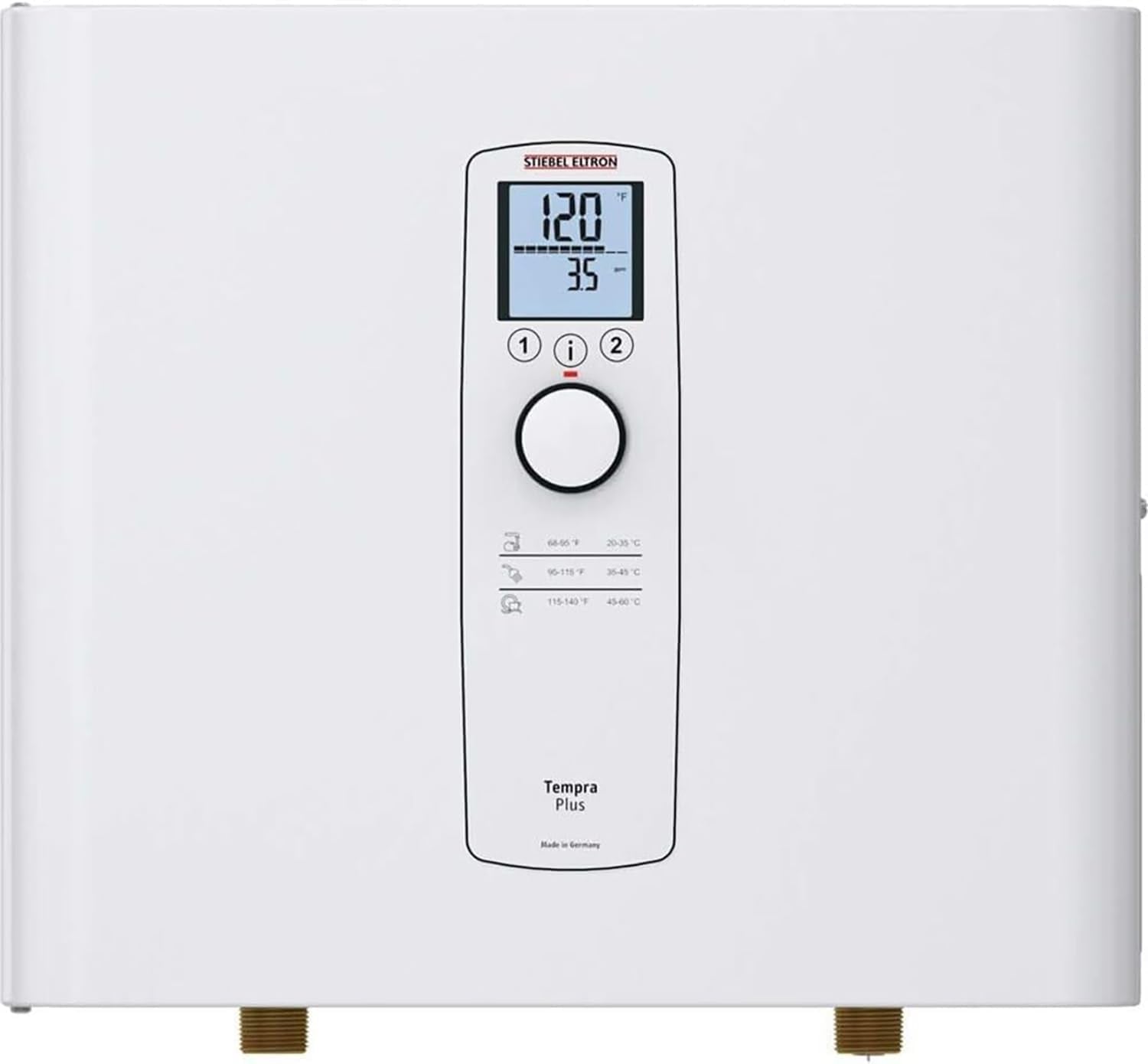 Tankless Water Heater – Tempra 20 plus – Electric, on Demand Hot Water, Eco, White