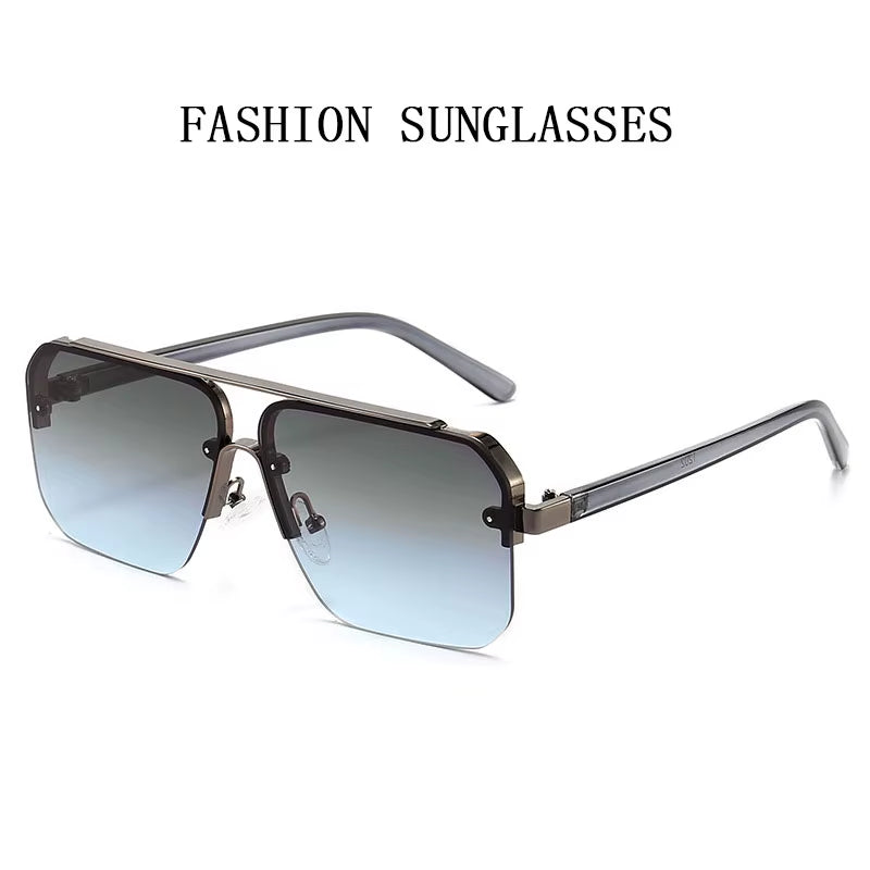 2024 Sunglasses Women Trendy Luxury Square Sunglasses for Men Vintage Fashion Glasses Sunglasses for Men Lunette Soleil Femme
