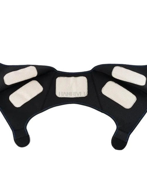 Load image into Gallery viewer, Experience Ultimate Relaxation with the Spontaneous Heating Far Infrared Shoulder Massage Pad - Your Go-To for Neck Relief and Magnetic Therapy
