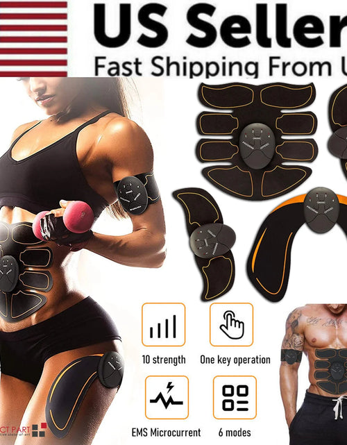 Load image into Gallery viewer, Transform Your Core with the EMS Abdominal Muscle Toning Trainer - Ultimate Fitness Solution for Home and Gym
