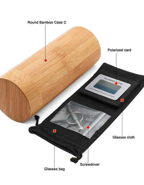 Load image into Gallery viewer, AN SWALLOW Retro Polarized Zebra Wood Sunglasses UV400 Luxury Brand Design Sunglasses Men Handmade Wooden Sun Glasses Women
