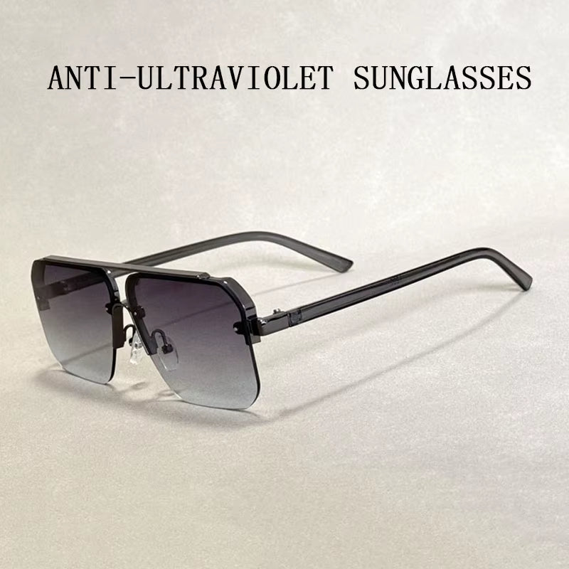 2024 Sunglasses Women Trendy Luxury Square Sunglasses for Men Vintage Fashion Glasses Sunglasses for Men Lunette Soleil Femme