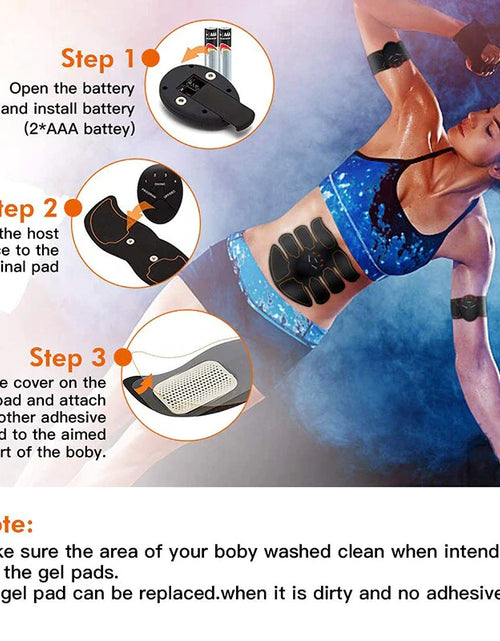 Load image into Gallery viewer, Transform Your Core with the EMS Abdominal Muscle Toning Trainer - Ultimate Fitness Solution for Home and Gym
