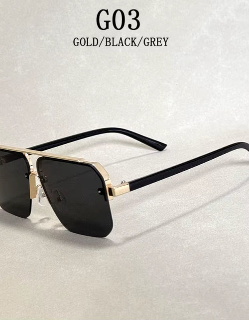 Load image into Gallery viewer, 2024 Sunglasses Women Trendy Luxury Square Sunglasses for Men Vintage Fashion Glasses Sunglasses for Men Lunette Soleil Femme
