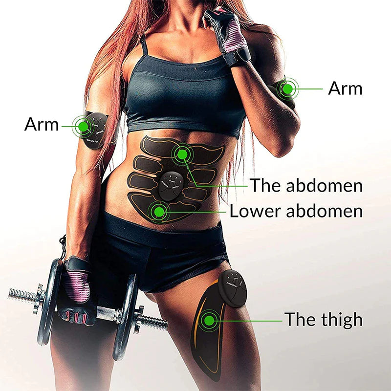 Transform Your Core with the EMS Abdominal Muscle Toning Trainer - Ultimate Fitness Solution for Home and Gym