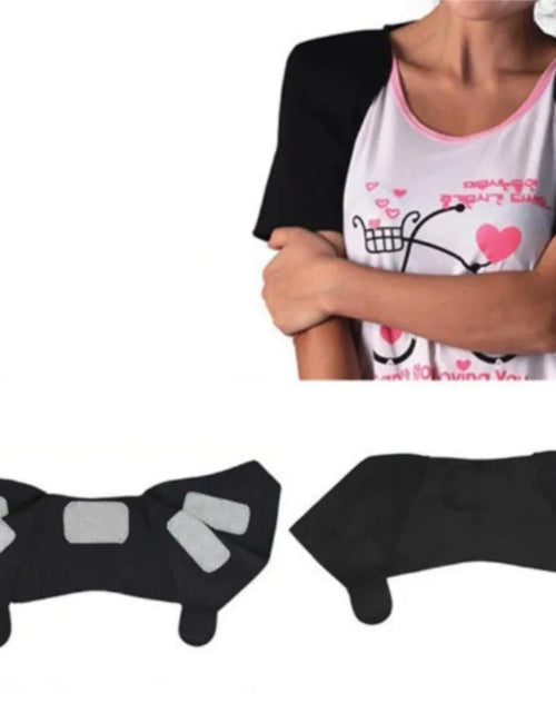 Load image into Gallery viewer, Experience Ultimate Relaxation with the Spontaneous Heating Far Infrared Shoulder Massage Pad - Your Go-To for Neck Relief and Magnetic Therapy
