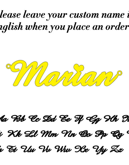 Load image into Gallery viewer, Personalized Gold Nameplate Necklace for Women with Box Chain - Ideal Birthday Gift for Best Friends, Customizable Font Options, 2023
