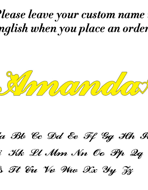 Load image into Gallery viewer, Personalized Gold Nameplate Necklace for Women with Box Chain - Ideal Birthday Gift for Best Friends, Customizable Font Options, 2023
