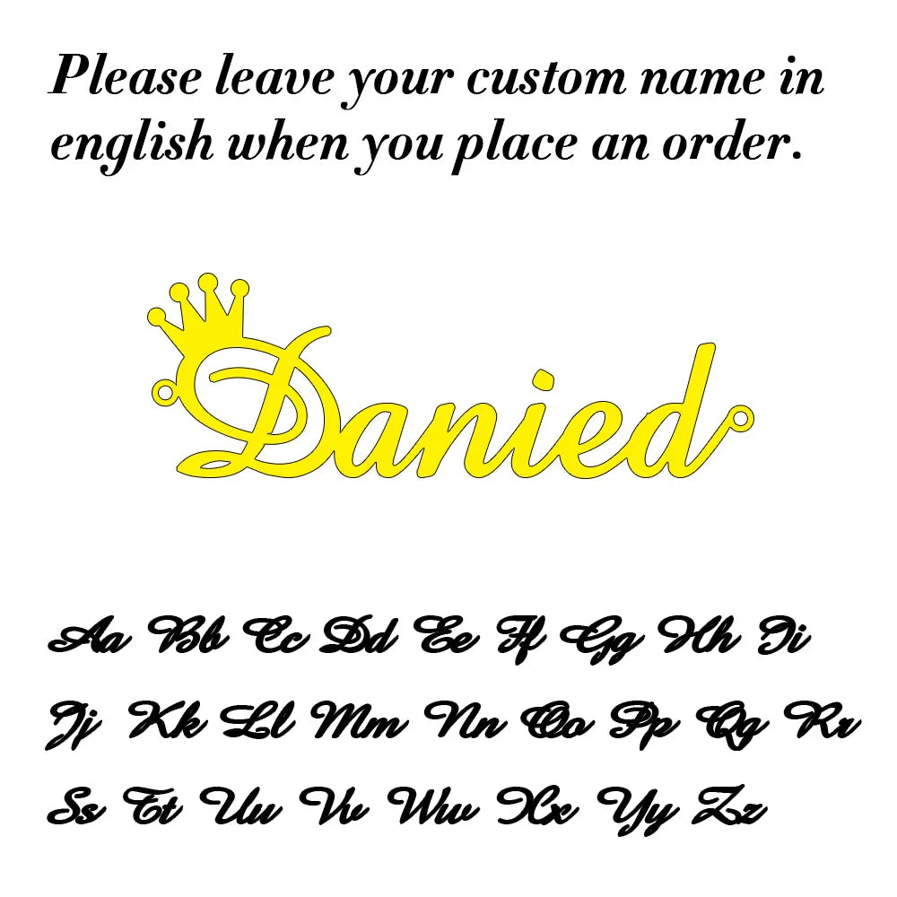 Personalized Gold Nameplate Necklace for Women with Box Chain - Ideal Birthday Gift for Best Friends, Customizable Font Options, 2023