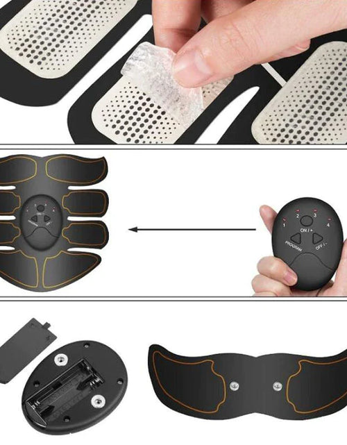 Load image into Gallery viewer, Transform Your Core with the EMS Abdominal Muscle Toning Trainer - Ultimate Fitness Solution for Home and Gym
