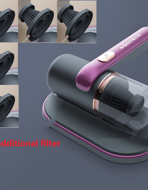 Load image into Gallery viewer, Powerful Electric UV Mite Remover - Wireless Mini Vacuum Cleaner for Mattresses, Sofas, and Pillows
