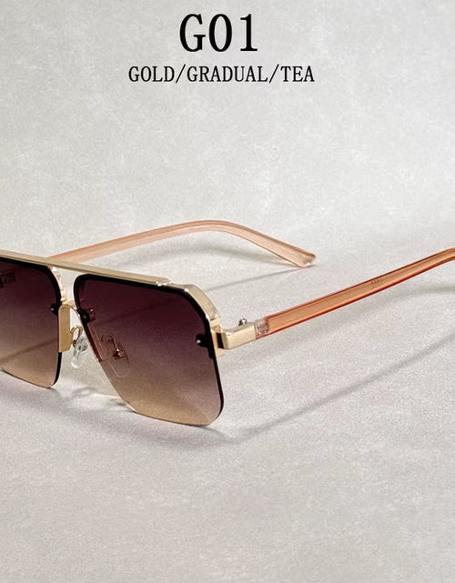 Load image into Gallery viewer, 2024 Sunglasses Women Trendy Luxury Square Sunglasses for Men Vintage Fashion Glasses Sunglasses for Men Lunette Soleil Femme
