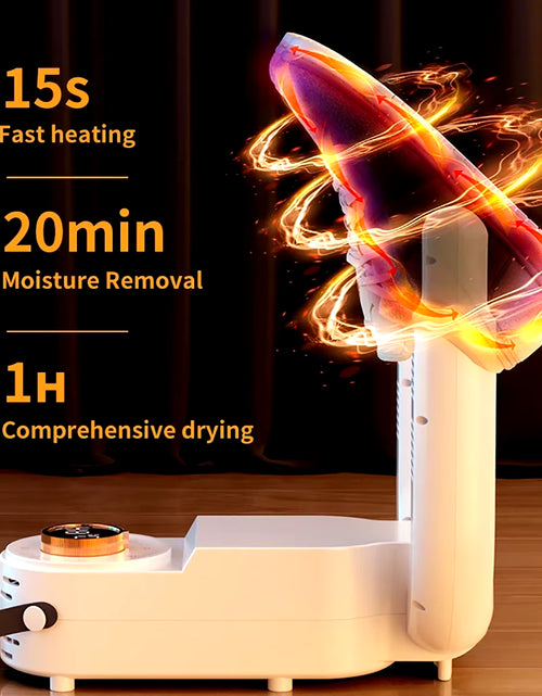 Load image into Gallery viewer, Revolutionary Shoe Dryer with Intelligent Timer - Adjustable, Quick Drying, Deodorizing &amp; Sterilizing Household Shoe Warmer
