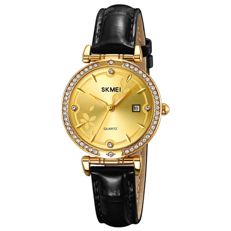 Women'S Watches Ladies Classic Simple Leather Analog Quartz Female Wrist Watch Casual Dress Watches