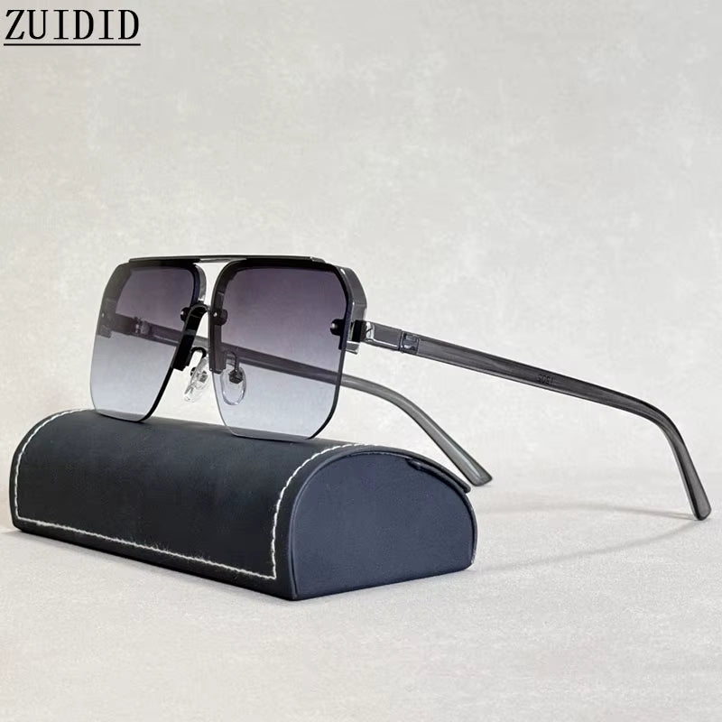 2024 Sunglasses Women Trendy Luxury Square Sunglasses for Men Vintage Fashion Glasses Sunglasses for Men Lunette Soleil Femme