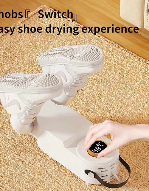 Load image into Gallery viewer, Revolutionary Shoe Dryer with Intelligent Timer - Adjustable, Quick Drying, Deodorizing &amp; Sterilizing Household Shoe Warmer

