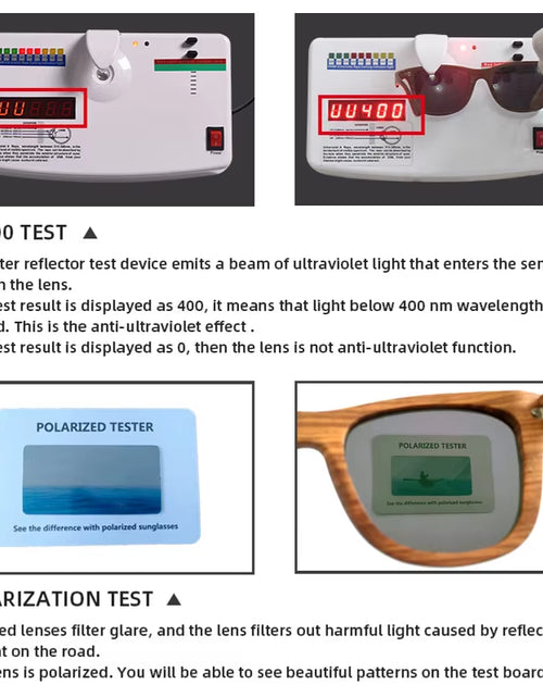 Load image into Gallery viewer, AN SWALLOW Retro Polarized Zebra Wood Sunglasses UV400 Luxury Brand Design Sunglasses Men Handmade Wooden Sun Glasses Women
