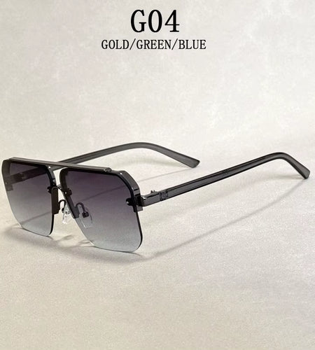 2024 Sunglasses Women Trendy Luxury Square Sunglasses for Men Vintage Fashion Glasses Sunglasses for Men Lunette Soleil Femme