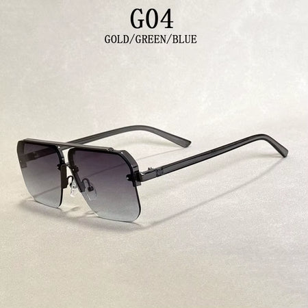 2024 Sunglasses Women Trendy Luxury Square Sunglasses for Men Vintage Fashion Glasses Sunglasses for Men Lunette Soleil Femme