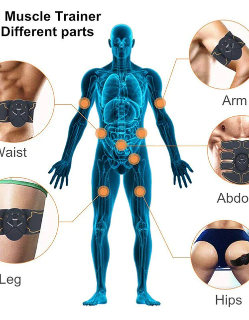 Load image into Gallery viewer, Transform Your Core with the EMS Abdominal Muscle Toning Trainer - Ultimate Fitness Solution for Home and Gym
