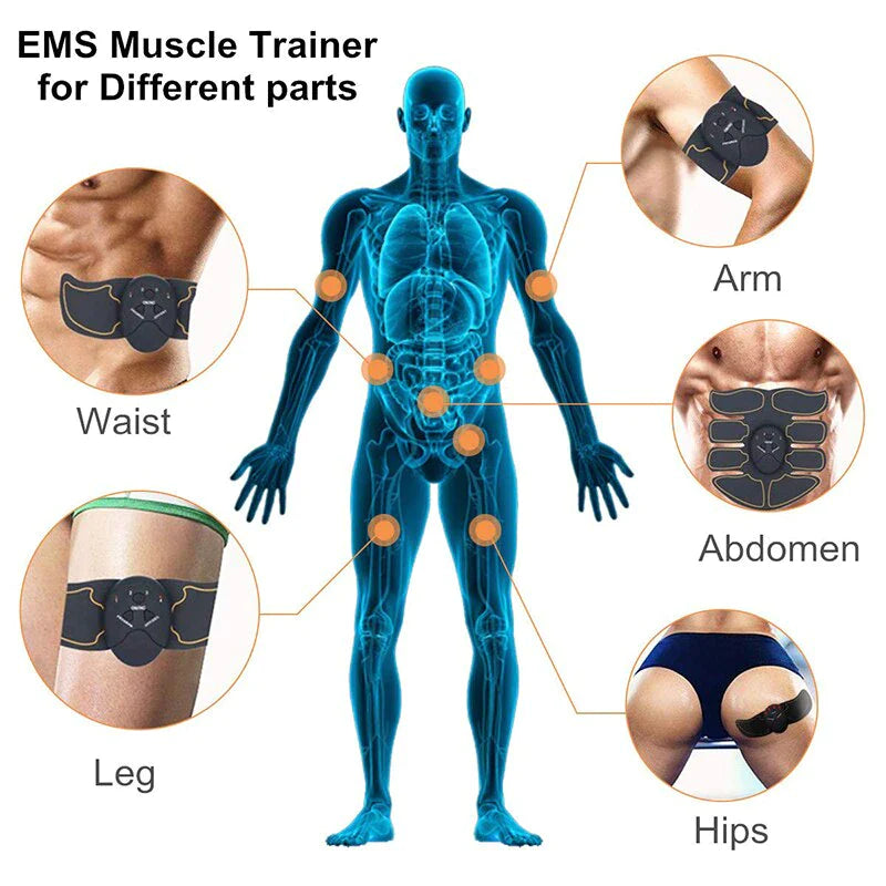 Transform Your Core with the EMS Abdominal Muscle Toning Trainer - Ultimate Fitness Solution for Home and Gym